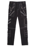 Men's Gothic Punk Style Rock Chains Pants