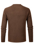 Men's Autumn Round Neck Long Sleeve Casual Bottoming Sweater