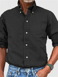 Men's Stylish Long Sleeve Button Down Shirts