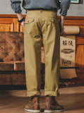 Male Comfort Straight Leg High-rise Relaxed Trousers