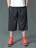 Men's Summer Loose Fit Athletic Stretch Basic Shorts