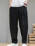 Men Elastic Waist Casual Loose Pants