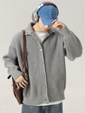 Men's Oversized Lazy High-Neck Knitted Sweaters