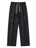 Men's Ice Silk Breathable Straight-Leg Cargo Pants