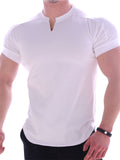 Men's Comfy Slim Fit Training Muscle Fitness T-shirt