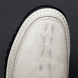 Men's Slip On Crocodile Pattern Walking Flats