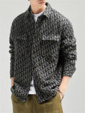 Fashion Japanese Style High Street Button Up Jacket for Men