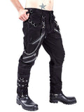 Men's Gothic Punk Style Rock Chains Pants