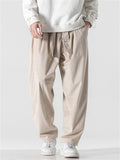 Stylish Causal Straight Leg Corduroy Pants for Men