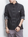 Men's Cool Traditional Chinese Inspired Denim Jackets