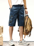 Comfort Wear-resistant Men's Korean Style Cargo Shorts