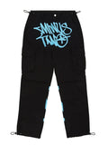 Men's Exaggerated Letter Print Hip-Hop Straight Leg Pants