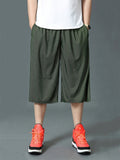 Men's Summer Loose Fit Athletic Stretch Basic Shorts