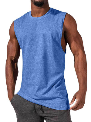 Sport Men's Fitness Running Breathable Cotton Vest