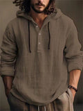 Men's Autumn Cotton Oversized Pullover Hoodies