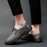 Men's Slip On Crocodile Pattern Walking Flats