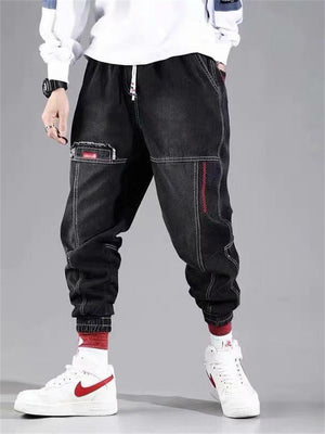 Men's Casual Wide Leg Loose Jeans