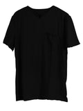 Men's Summer Sports V Neck Stretchy Cotton T-shirt