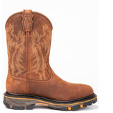 Unisex Low Heel Western Vintage Cowboy Boots