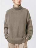 Autumn Thermal Turtleneck Knitted Sweaters for Couple