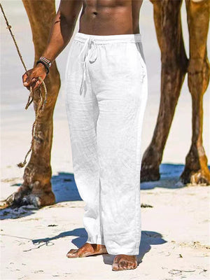 Summer Men's Breathable Loose-fitting Beach Trousers