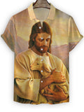 Jesus Print Christian Shirts for Men