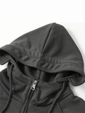 Men's Leisure Warm Plush Lining Hoodies