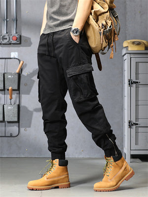 Male Voguish Youthful Retro Wearable Thin Pants