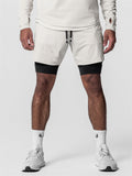 Summer Sports Double-Layer Men's Basketball Shorts