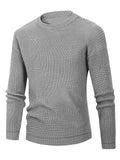 Men's Autumn Round Neck Long Sleeve Casual Bottoming Sweater