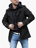 Men's Spring Autumn Relaxed Windbreaker Coats