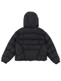 Men's Hooded Puffer Jacket Zipper Cotton Padded Coat