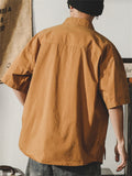 Men's Unique Pocket Designs Outdoor Functional Work Shirt