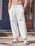 Men's Summer Cozy Pure Cotton Oversized Ankle Banded Pants