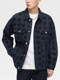 Men's Fashion Asian Style Casual Loose Denim Jacket