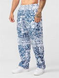 Hip-Hop Printed Oversized Men's Sports Pants