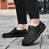 Men's Fashion Slip On Handmade Leather Flats