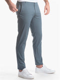 Men's Fashionable Mid-Rise Slim Fit Trousers