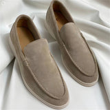 Summer Breathable Comfy Rubber Sole Men's Slip-on Flats