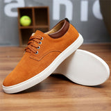 Men's Fashion Trendy Lace Up Flat Suede Shoes