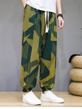 Casual Printed Men's Harem Pants