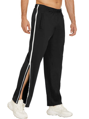 Personalized Side Zipper Elastic Waist Basketball Pants for Men