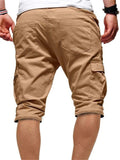 Men's Sports Fitness Multi Pockets Summer Loose Shorts