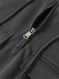 Men's Leisure Warm Plush Lining Hoodies