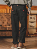 Male Comfort Straight Leg High-rise Relaxed Trousers