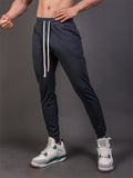 Autumn Solid Color Stretchy Elastic Waist Joggers for Men