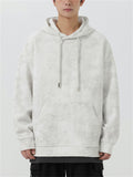 Men's Fake Two Pieces Oversized Basic Hoodies