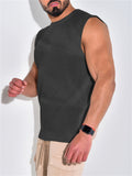 Men's Sports Round Neck Breathable Running Vest