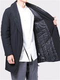 Men's Winter Warm Vintage Midi Coat