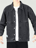 Men's Fashion Street Style Casual Denim Jacket